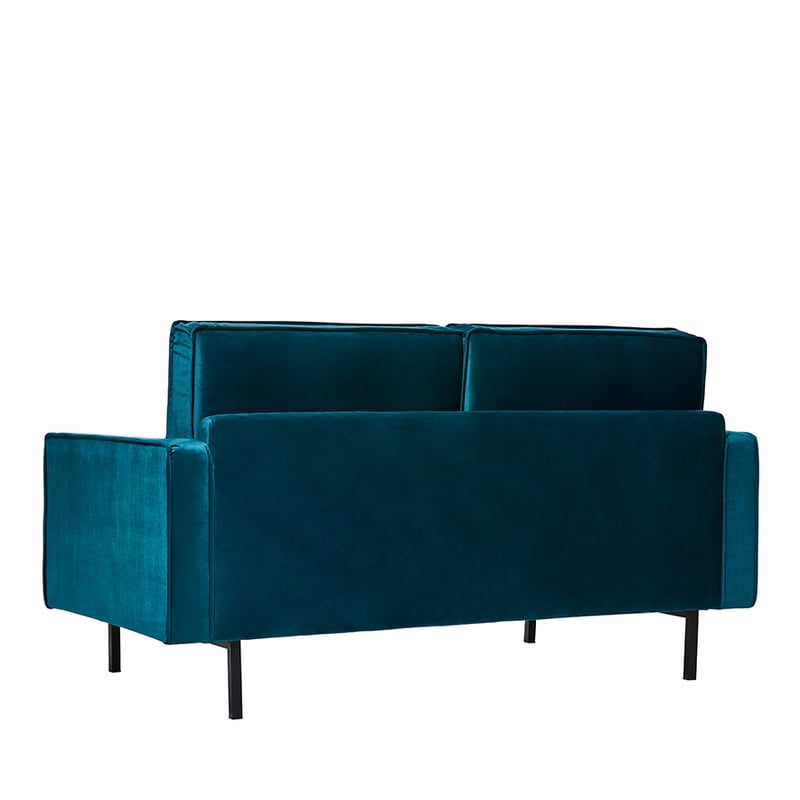 Century Furniture Teal Velvet 2 Seater
