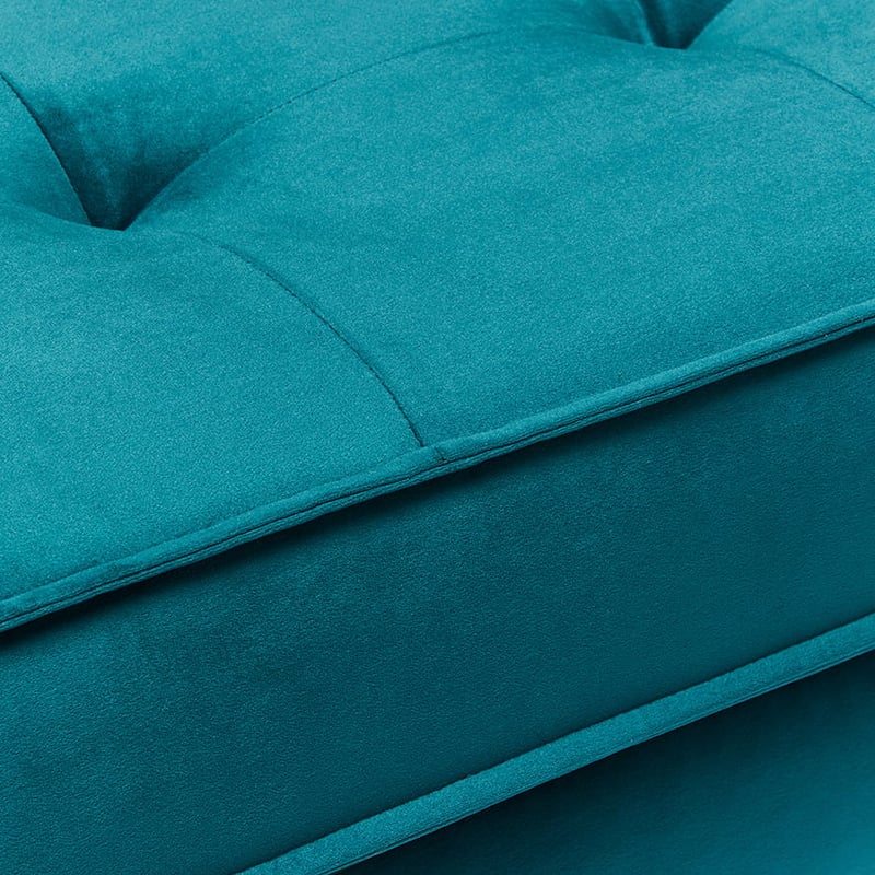 Century Furniture Teal Velvet 2 Seater