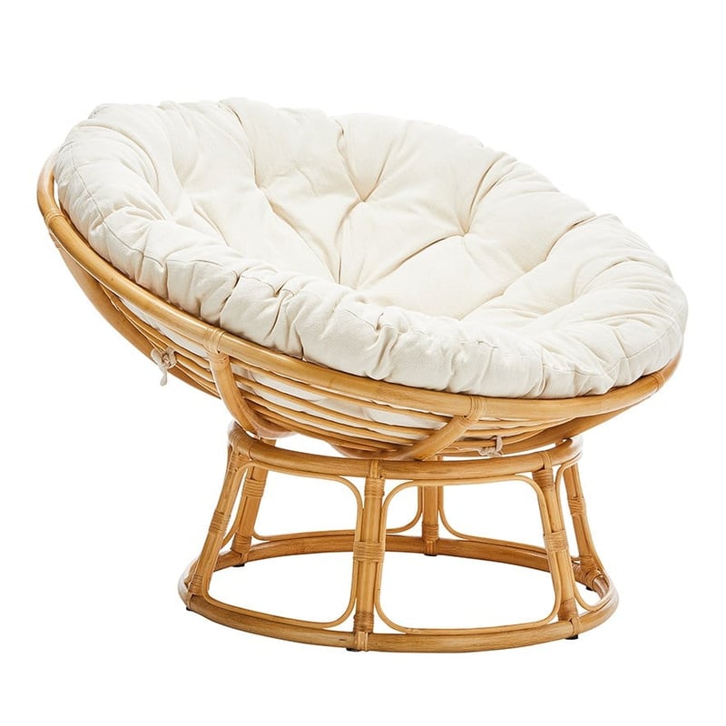 Cayman Honey & Natural Rattan Papasan