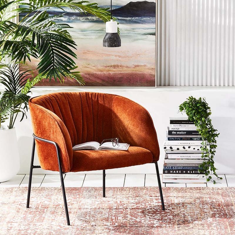 Miami 1 Seater Copper Chair