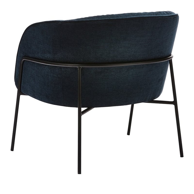 Miami 1 Seater Petrol Blue Chair
