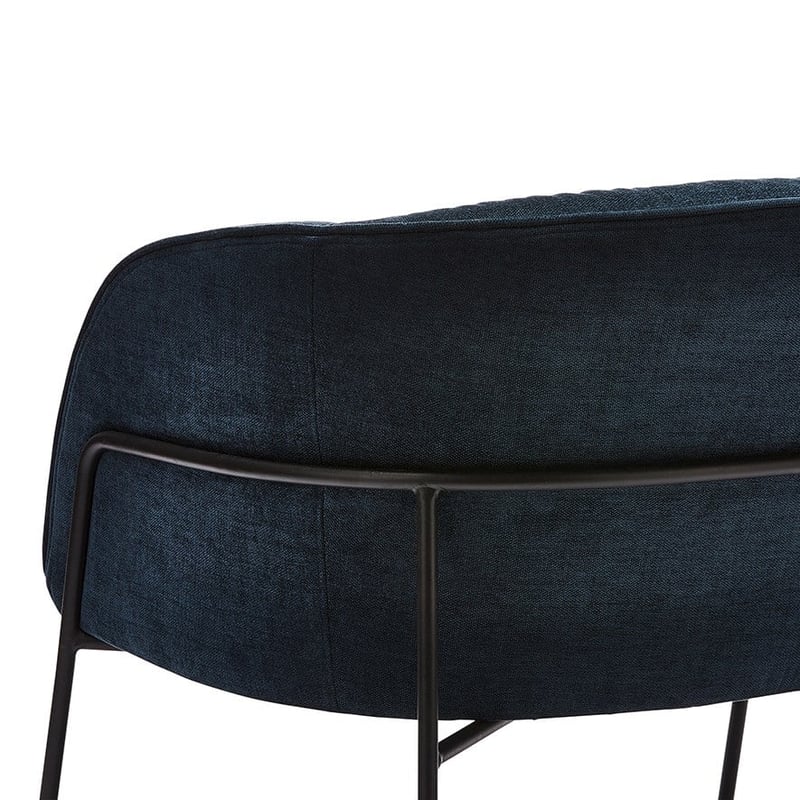 Miami 1 Seater Petrol Blue Chair