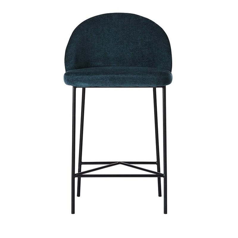 Miami Dining Collection Petrol Blue Counter Stool