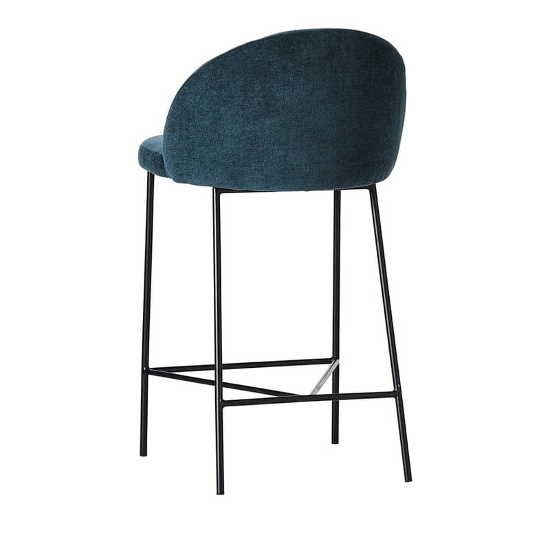 Miami Dining Collection Petrol Blue Counter Stool