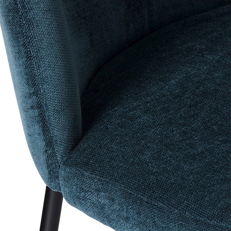 Miami Dining Collection Petrol Blue Dining Chair