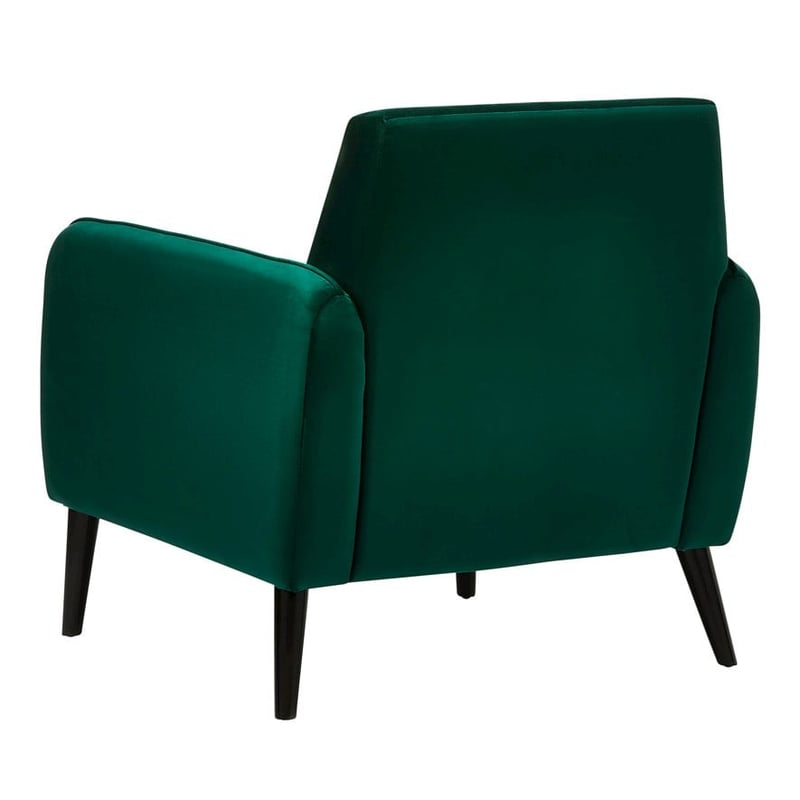 Portland Hunter Green Velvet Chair