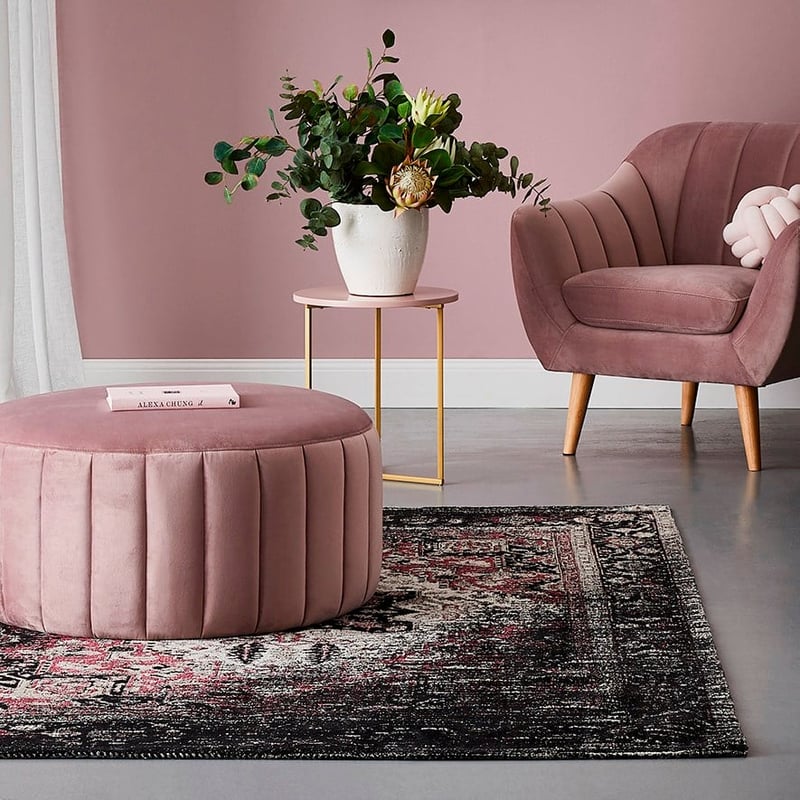 Kensington 1 Seater Chair Rose Pink