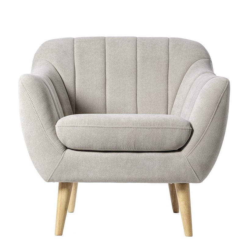 Kensington 1 Seater Chair Natural