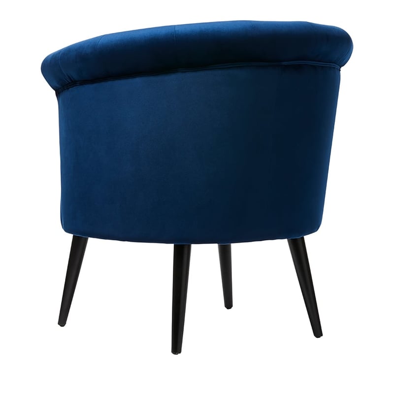 Bella Indigo Velvet Chair