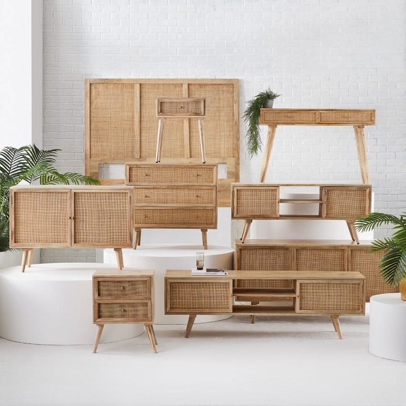 Anjuna Collection Natural Console