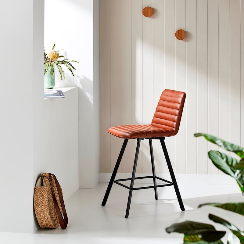 Quinn Whiskey Counter Stool