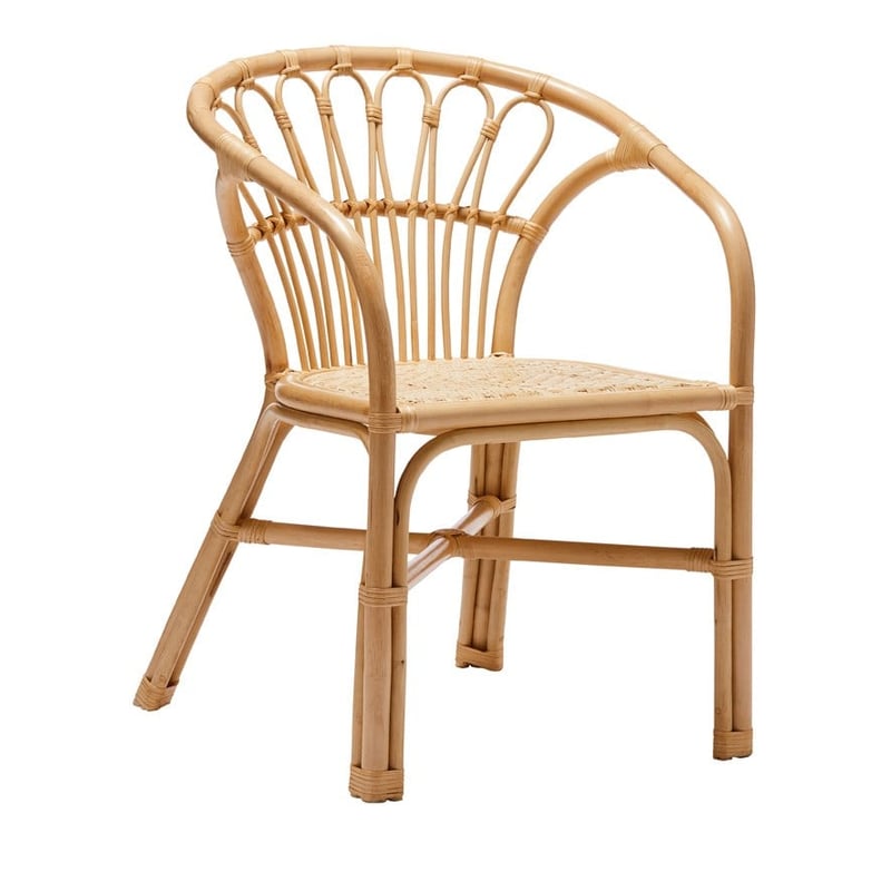 Cayman Rattan Keni Natural Dining Chair