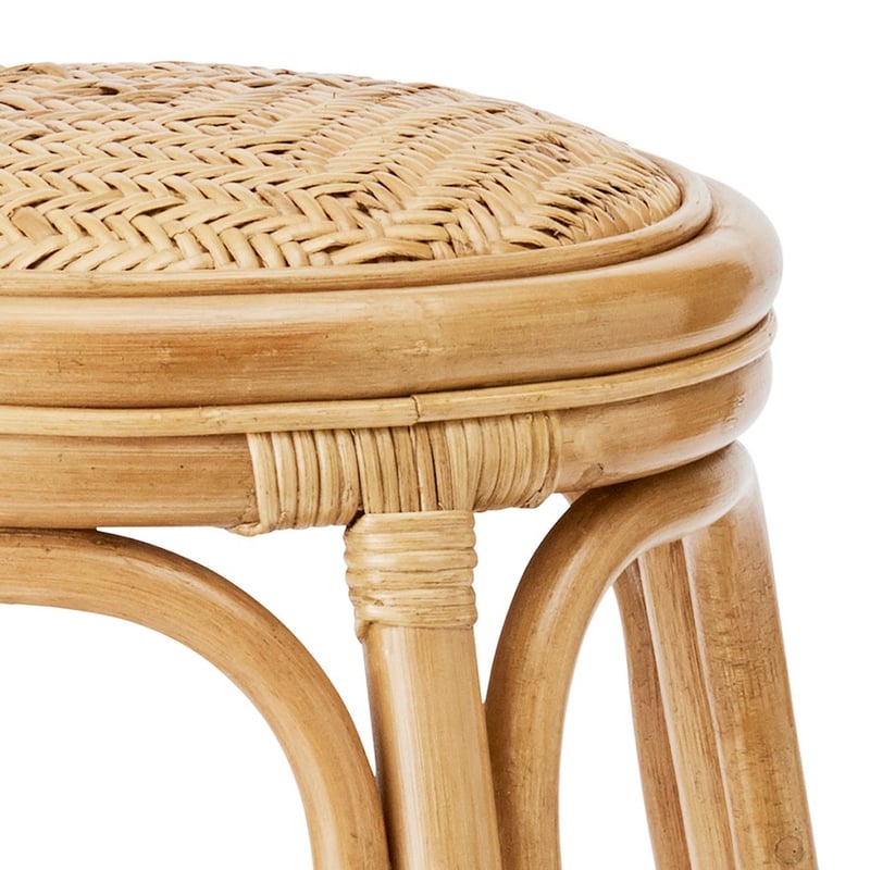 Bahama Rattan Natural Bari Counter Stool