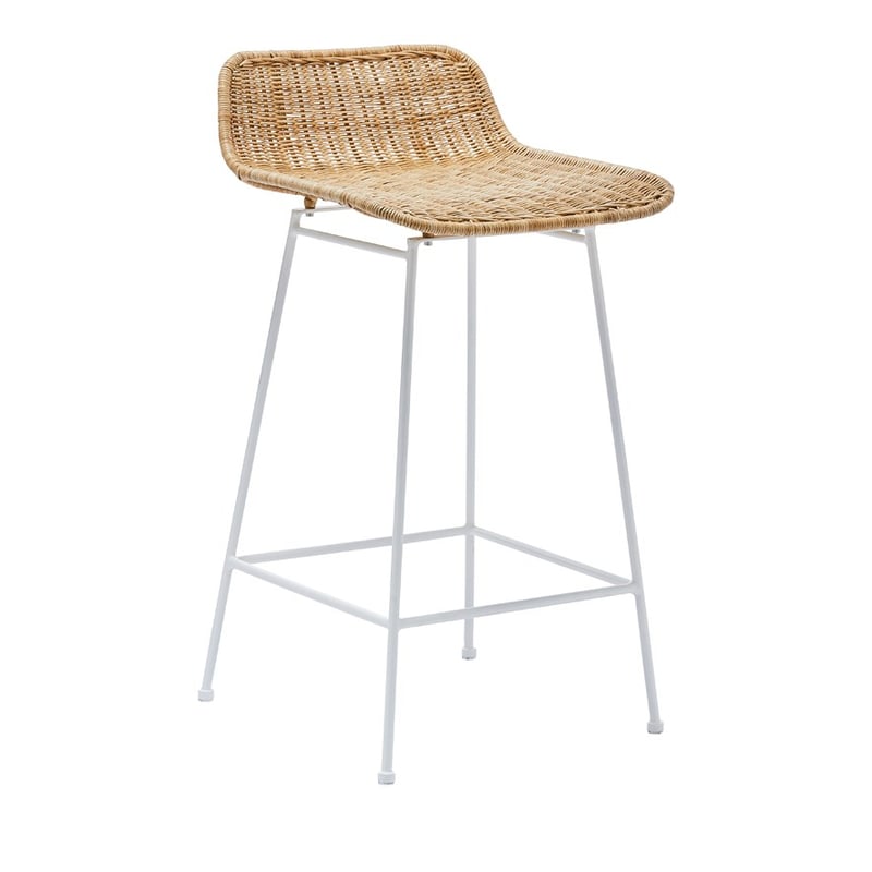 Zurich Natural White Counter Stool