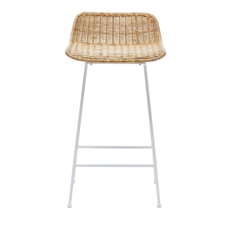 Zurich Natural White Counter Stool