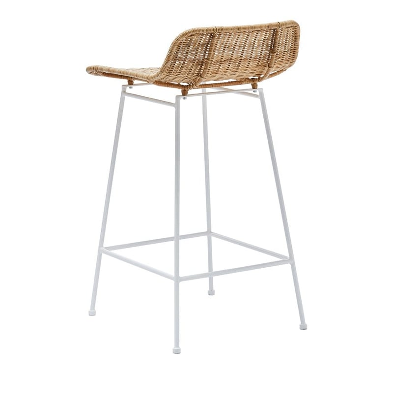Zurich Natural White Counter Stool