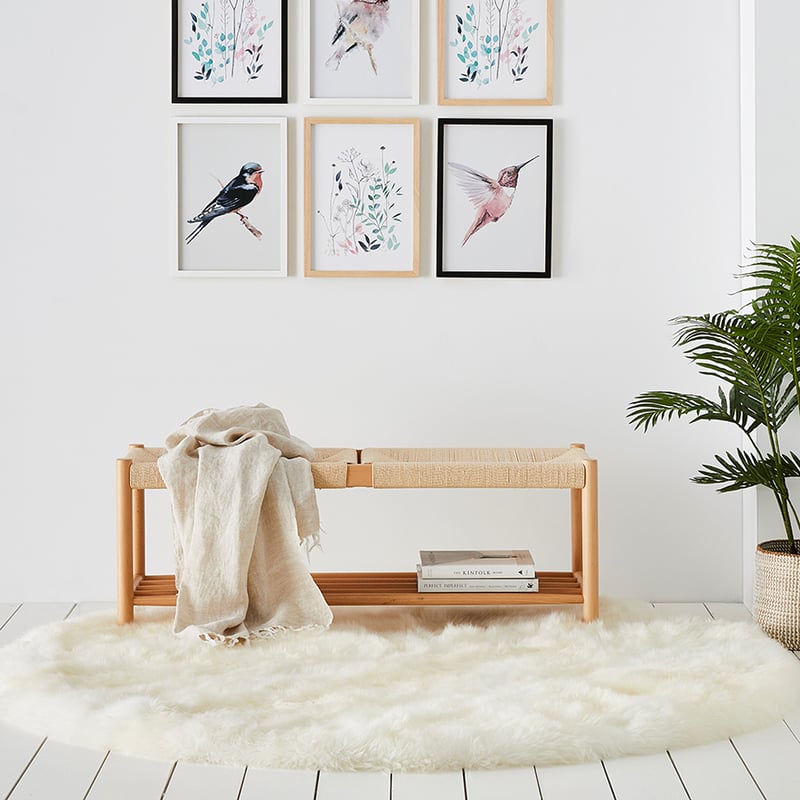 Plantation Bench Seat Ash 