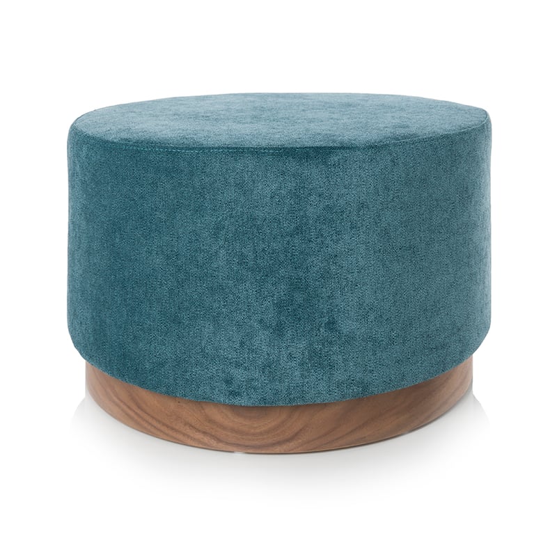Stockholm Large Ottoman Teal