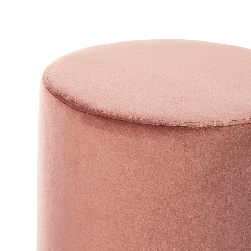 Oakland Rose Pink Ottoman