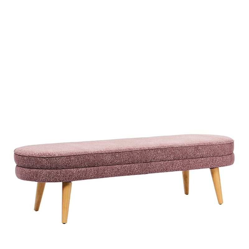 Banff Rose Pink Bench Seat