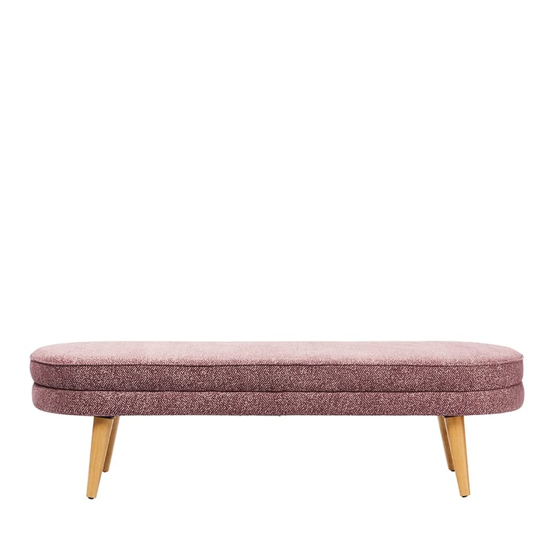 Banff Rose Pink Bench Seat