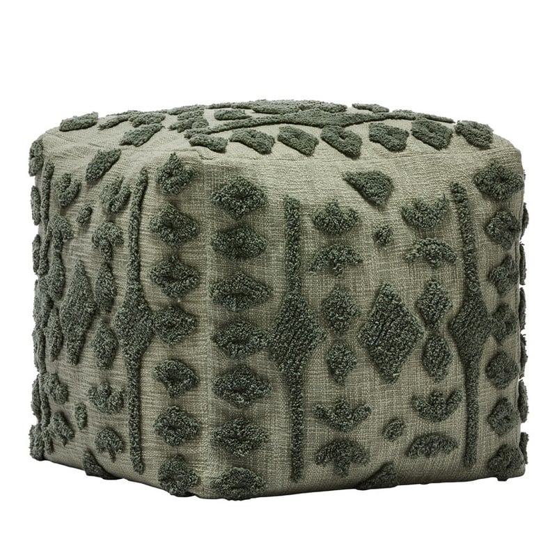 Red Earth Forest Pouf