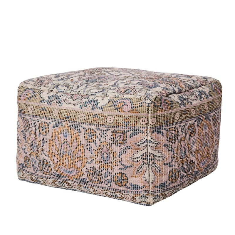 Mercado Soulful Hues Pouf