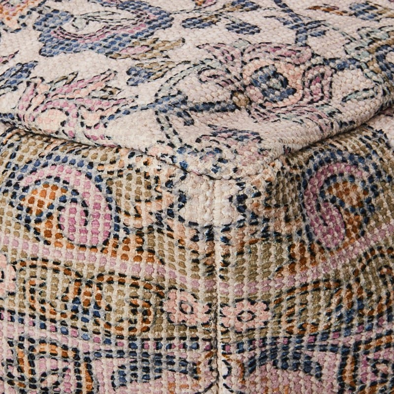 Mercado Soulful Hues Pouf