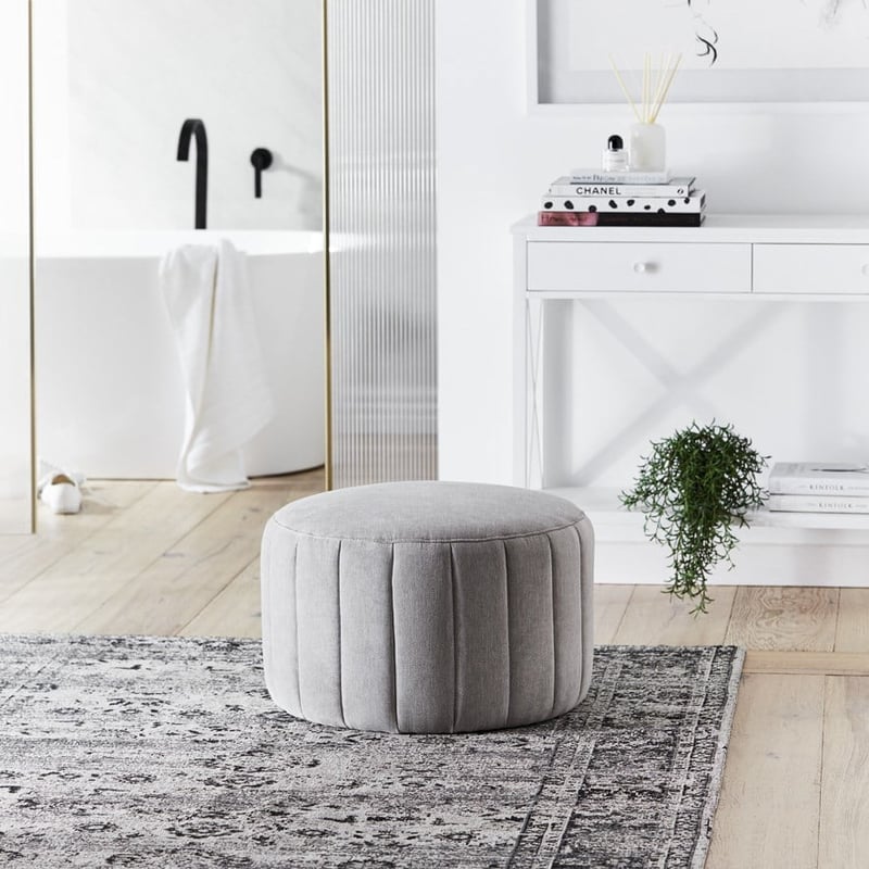 Kensington Ottoman Natural 