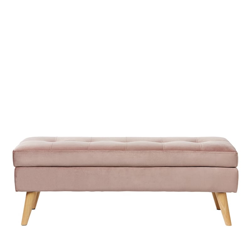 Highbury Rose Pink Storage Bench
