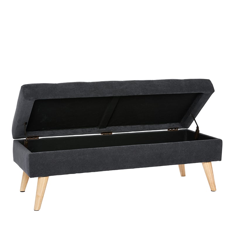 Highbury Storage Bench Coal
