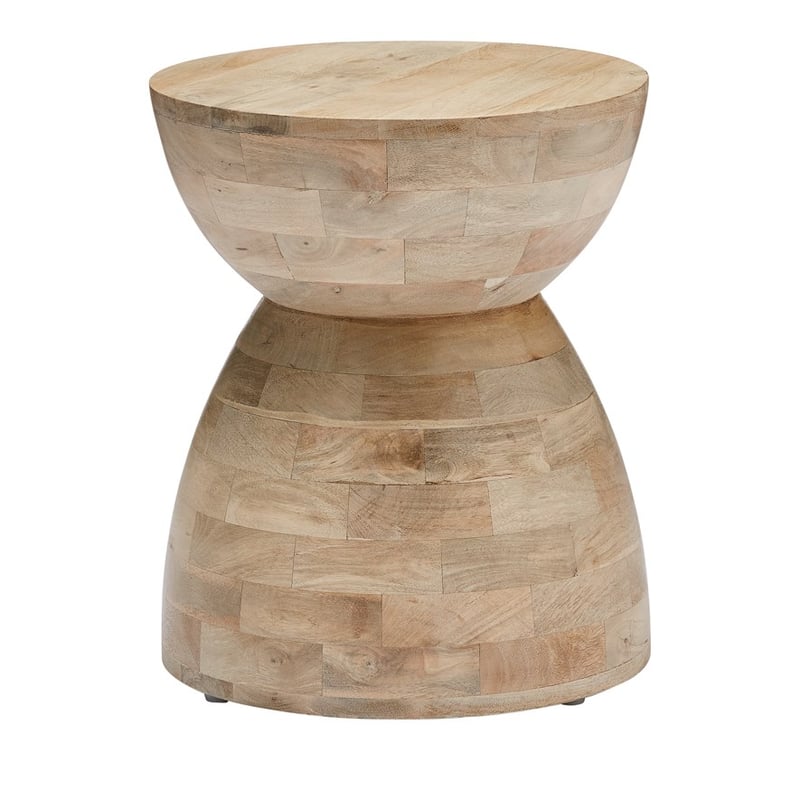 Amira Natural Halo Side Table/Stool 