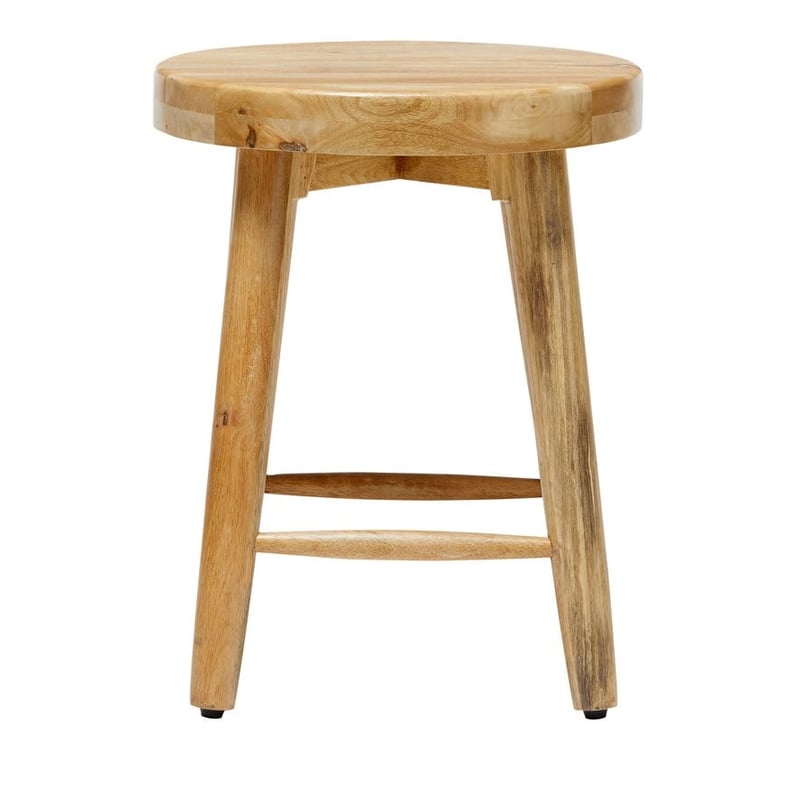 Anjuna Natural Side Table & Stool