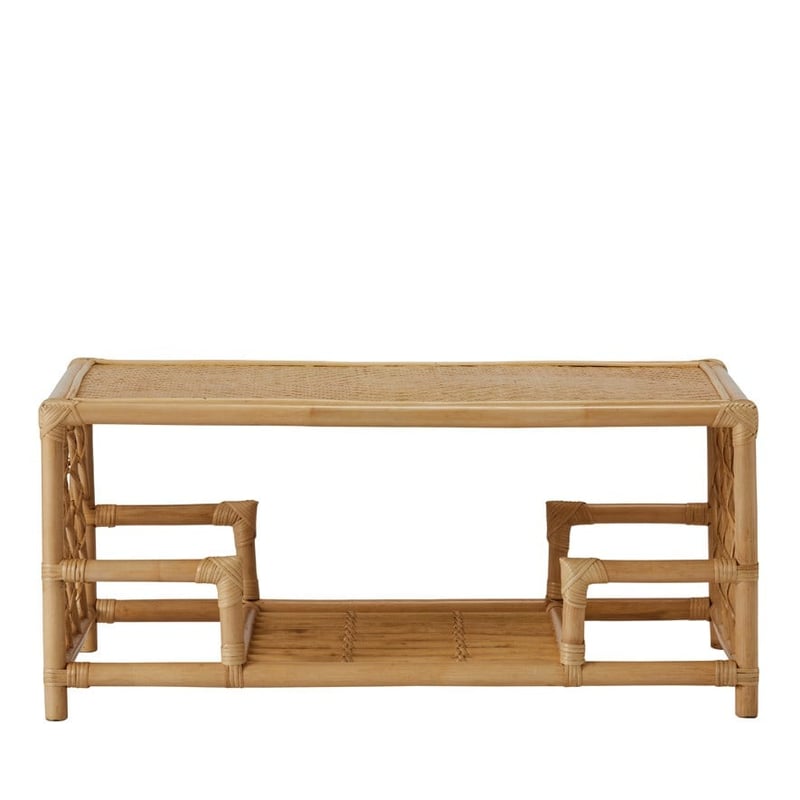 Georgia Natural Rattan Coffee Table