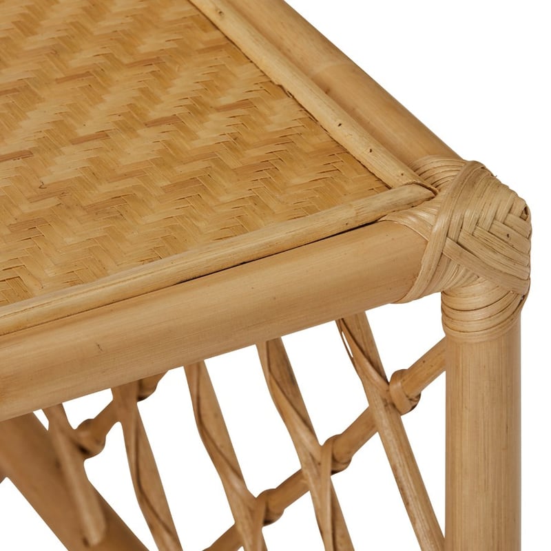 Georgia Natural Rattan Coffee Table