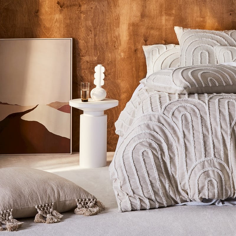 Orson White Side Table