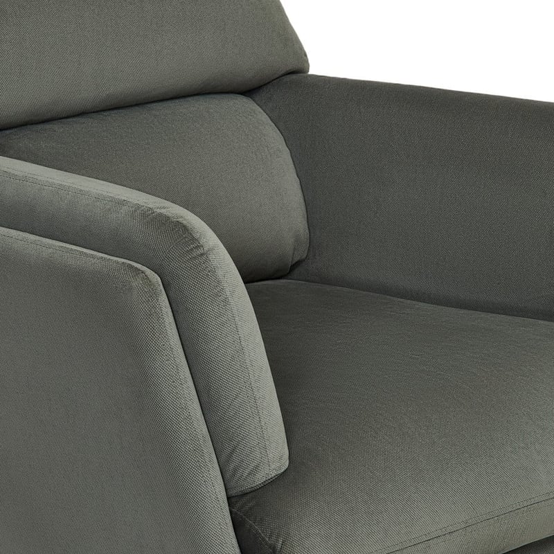 Anderson Smoke Green Chair & Foot Rest