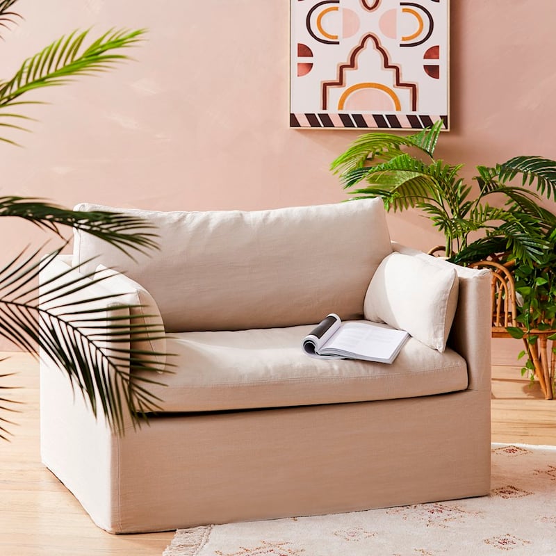 Capetown Natural Linen Chair  