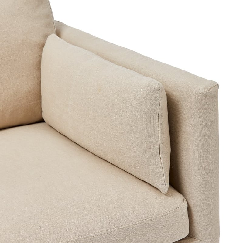 Capetown Natural Linen Chair  