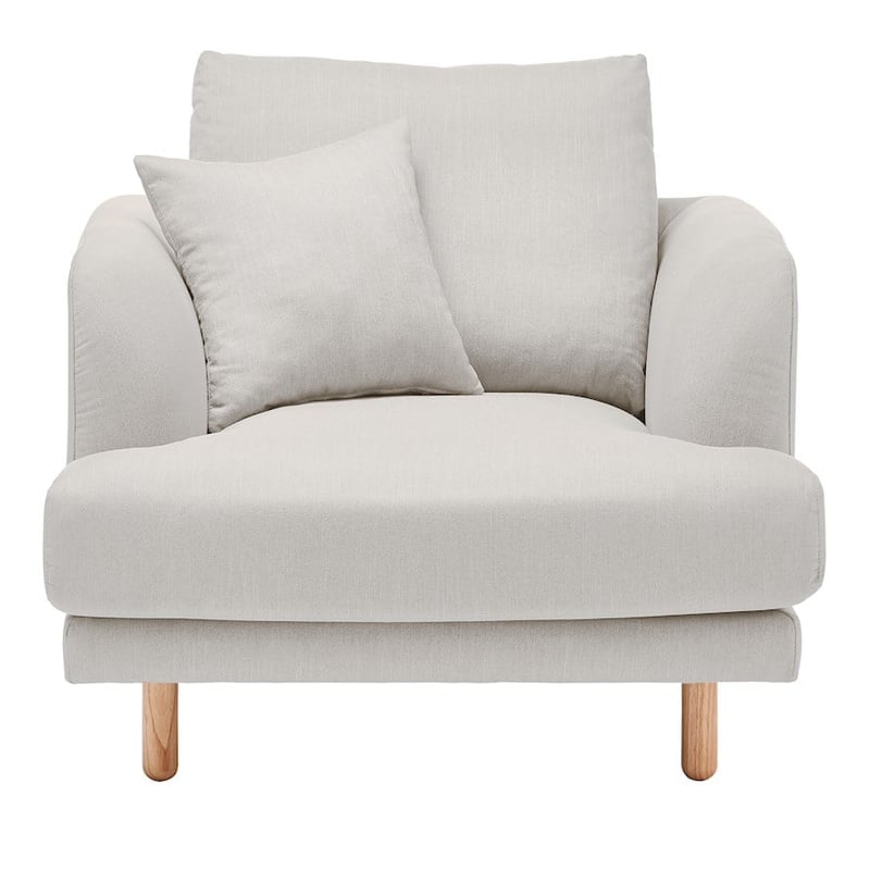Virginia Natural 1 Seater Sofa