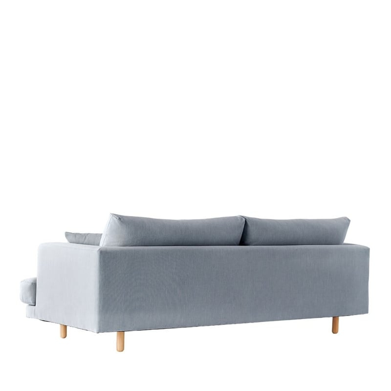 Virginia Dusty Blue 3 Seater Sofa