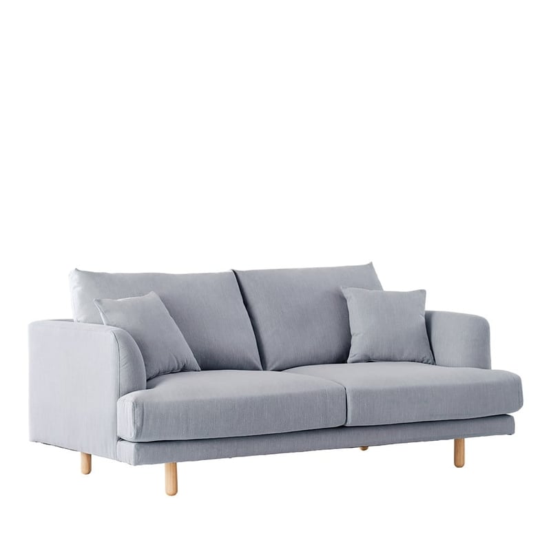 Virginia Dusty Blue 2 Seater Sofa