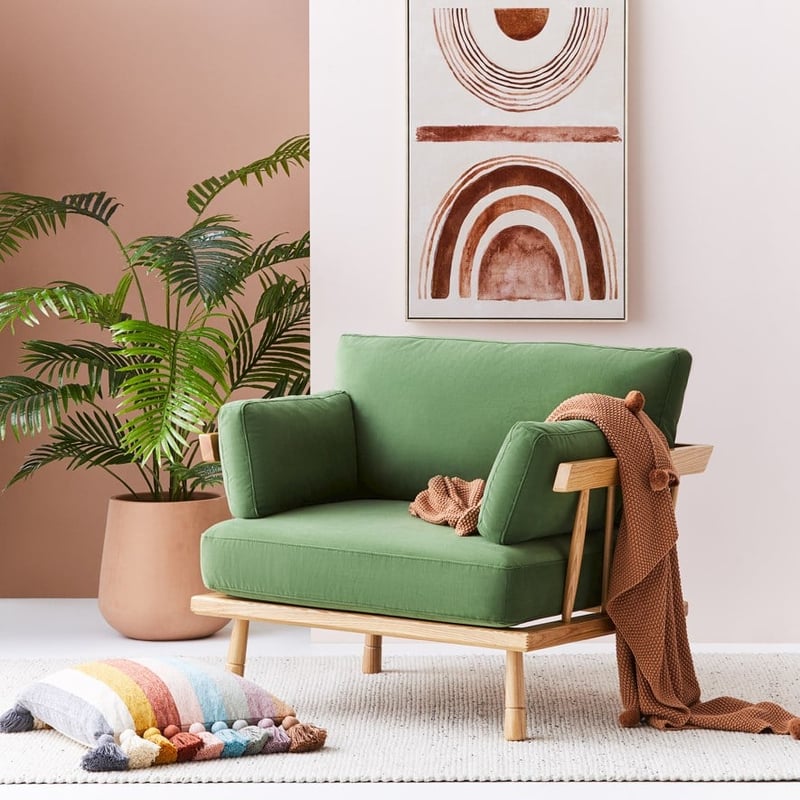 Copenhagen Fern Velvet Chair