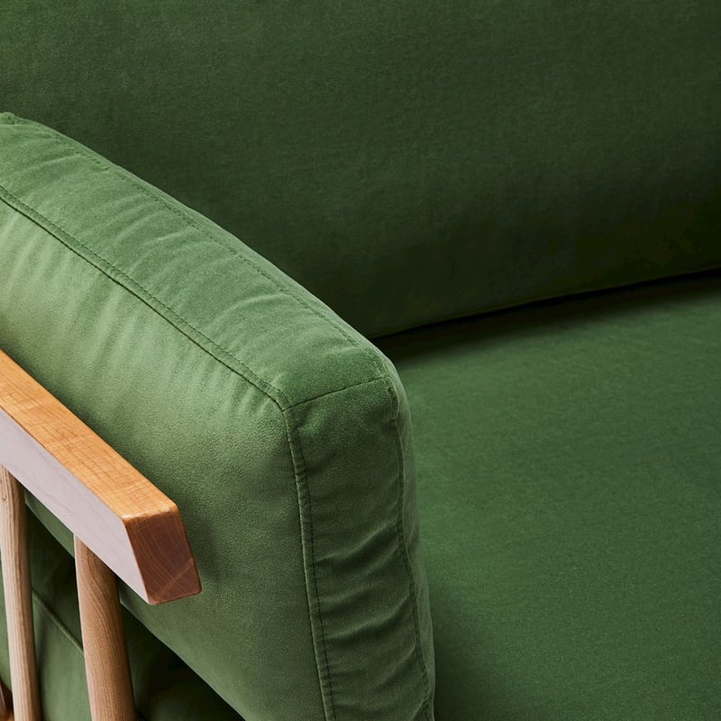 Copenhagen Fern Velvet Chair