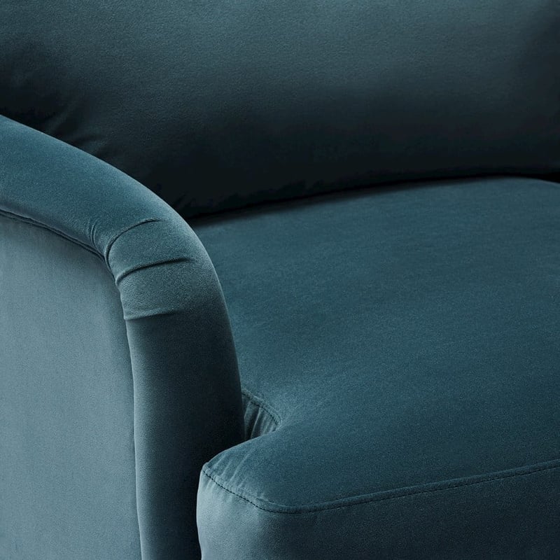 Sorrento Ocean Velvet Chair