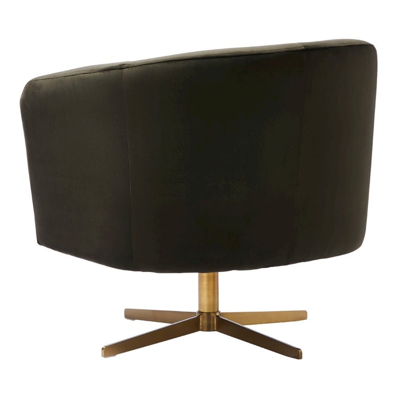 Gallery Olive Velvet Chair