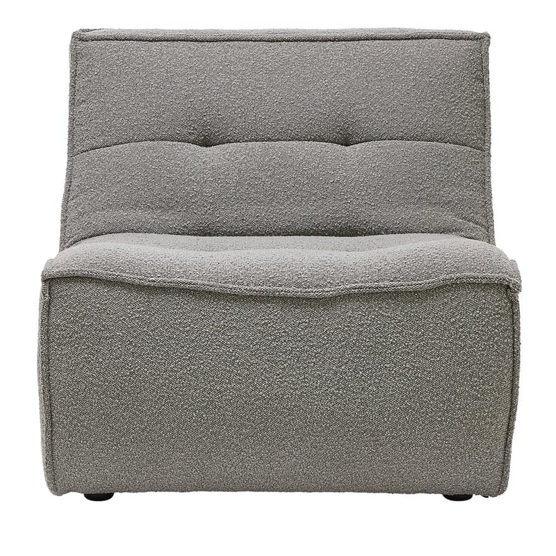 Otis Grey Boucle Lounge Chair 1 Seater 