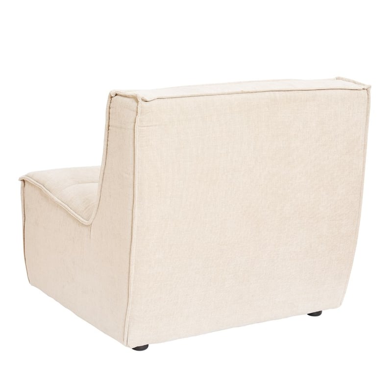 Otis Natural Lounge Chair 1 Seater