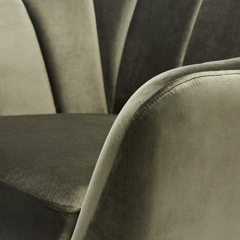 Kensington Olive 1 Seater Chair