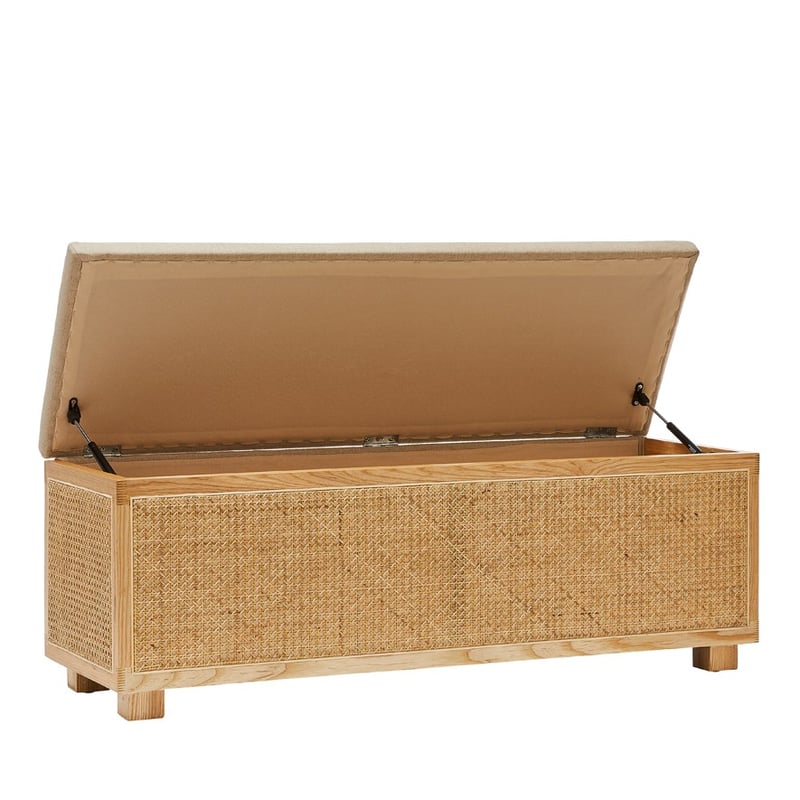 Burleigh Natural Small Storage Blanket Box